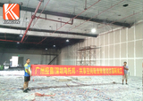 深圳演艺厅顶面吸音喷涂施工案例